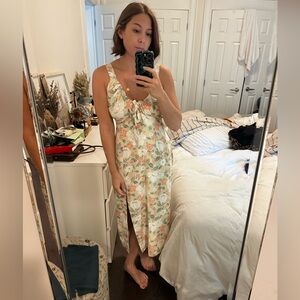 Abercrombie print dress (medium)